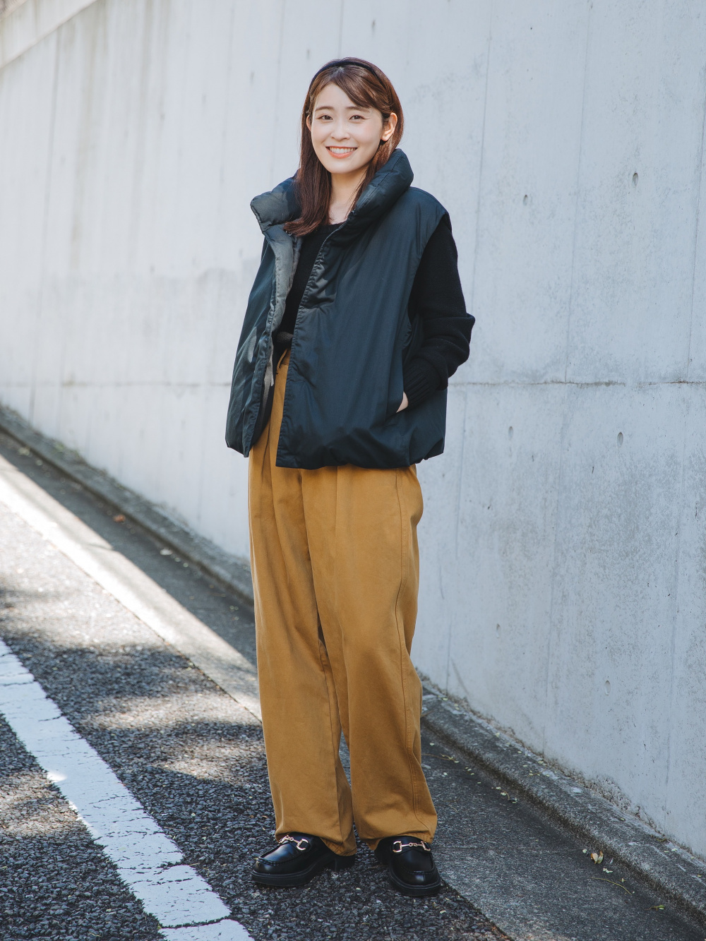 パフテックノンキルトベスト」の着用コーディネート| ユニクロ公式