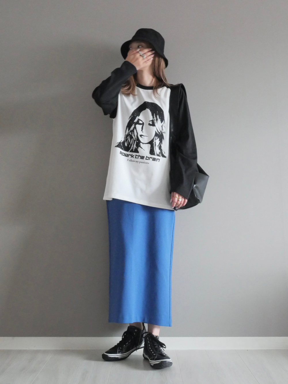 PEACE FOR ALL Tシャツ/綾瀬はるか、ワイドフィットパラシュート