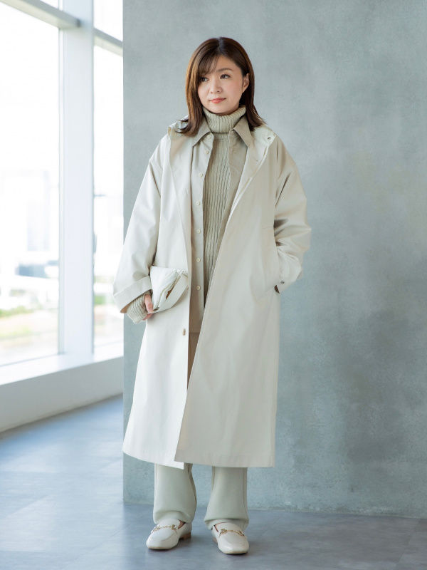 ユニクロC UNIQLO C コーティングロングコート｜Yahoo!フリマ