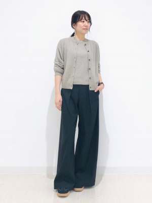 ユニクロ公式 | カシミヤクルーネックショートカーディガン