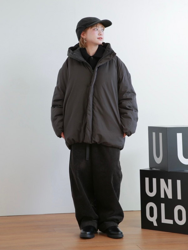 ユニクロ　U パフテックボリュームパーカー UNIQLO U パフテックボリュームパーカ