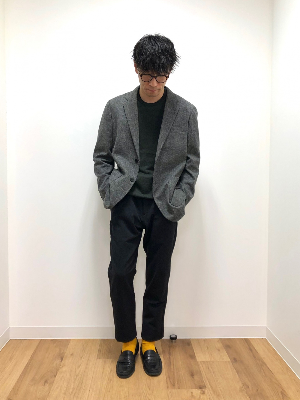 ソフトニットフリースモックネックT、ヒートテックイージー