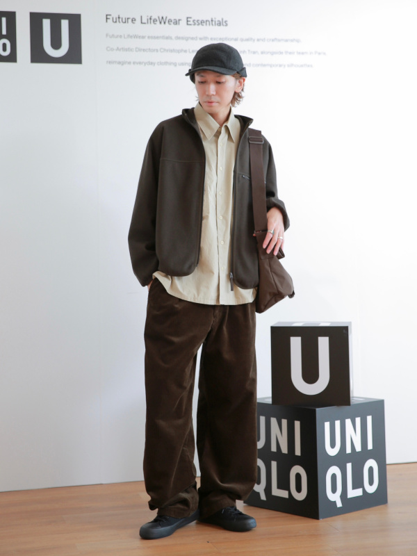 kolor 21aw コーデュロイ　パンツ #Takato着用 コーデュロイタックワイドパンツ（メンズ）の着用コーディネート
