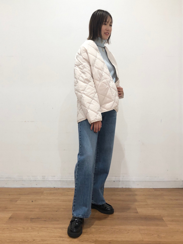 ワイドストレートジーンズ（レディース）の着用コーディネート一覧