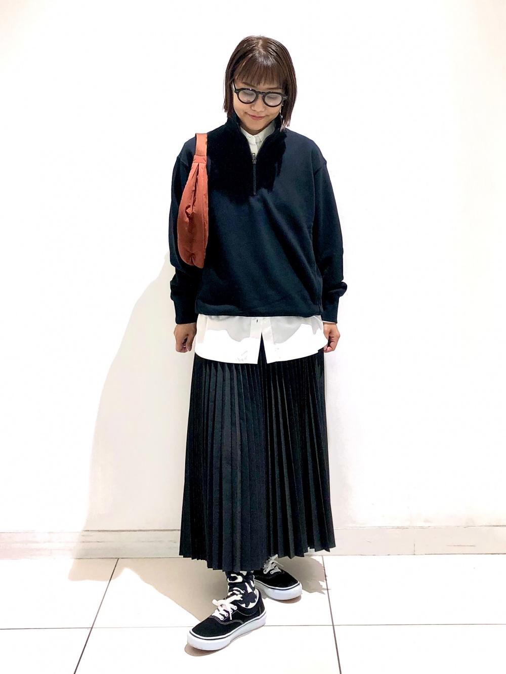 カシミヤクルーネックショートカーディガン、カシミヤクルーネック