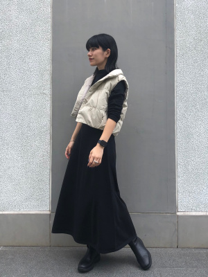 ユニクロ公式 | スムーススフレフレアワンピース