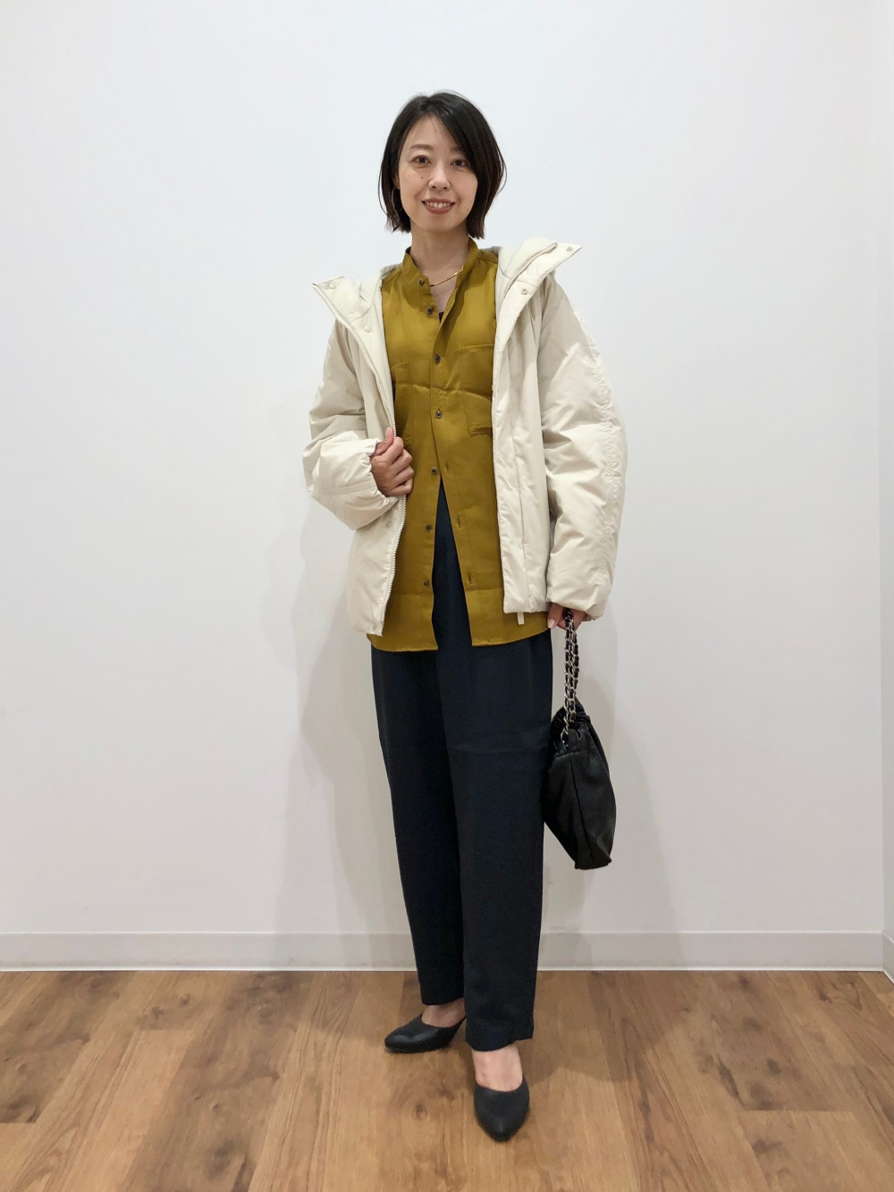 【新品未使用】UNIQLO U パフテックボリュームパーカ　Lサイズ 2025年最新】UNIQLO u パフテックボリュームパーカの人気