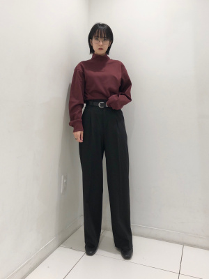 ユニクロ公式 | ブラッシュドモックネックTシャツ