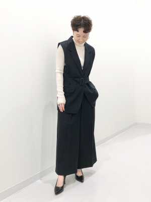 タックワイドクロップドパンツ ユニクロ公式 | タックワイドウールクロップドパンツ