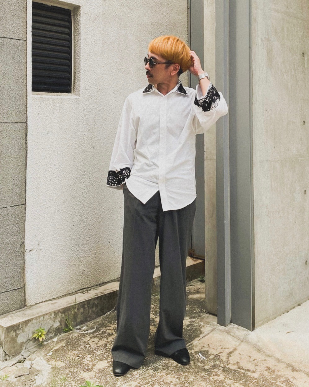 タックワイドストレートパンツ」の着用コーディネート| ユニクロ公式