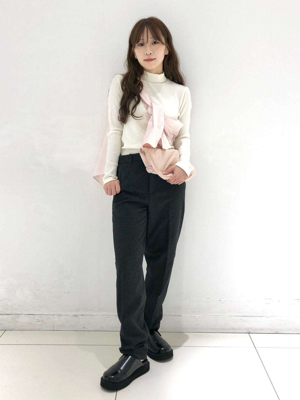 UNIQLO Cオーバーサイズジャケット＆タックワイドパンツ セット UNIQLO C オーバーサイズジャケット、タックワイドパンツ