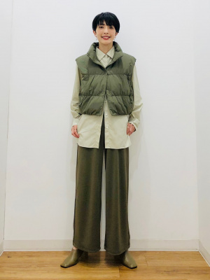 Courreges【関税送料込】ビスコースクレープジャージパンツ ユニクロ公式 | クレープジャージーストレートパンツ