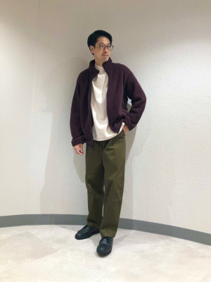 ユニクロ公式 | ブラッシュドジャージーモックネックTシャツ