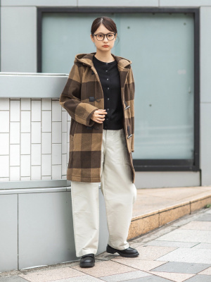 ユニクロ公式 | ウールブレンドダッフルコート