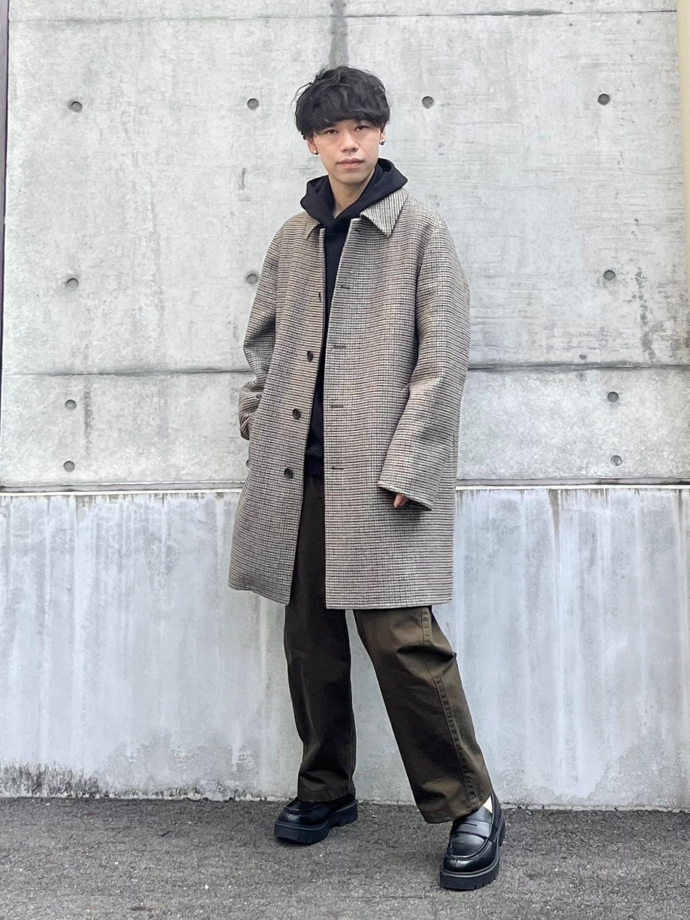 ダブルフェイスコート」の着用コーディネート| ユニクロ公式
