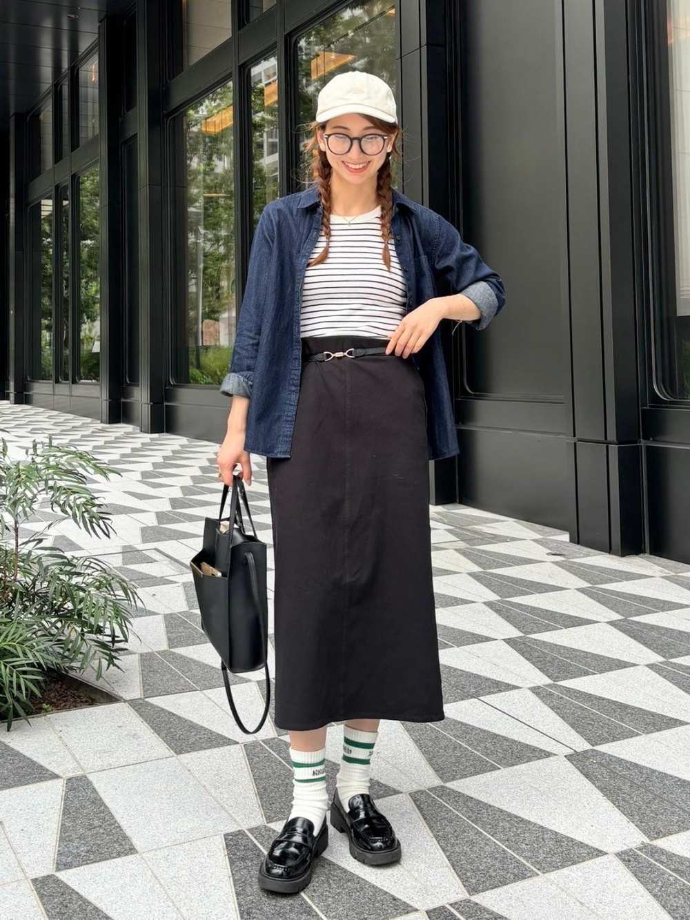 UNIQLO:C】秋の足元おしゃれ♩コンフィールタッチローファーと