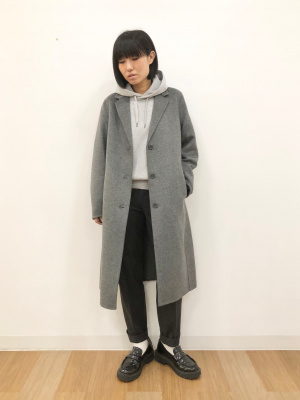 ユニクロ公式 | ダブルフェイスチェスターロングコート(レディース)