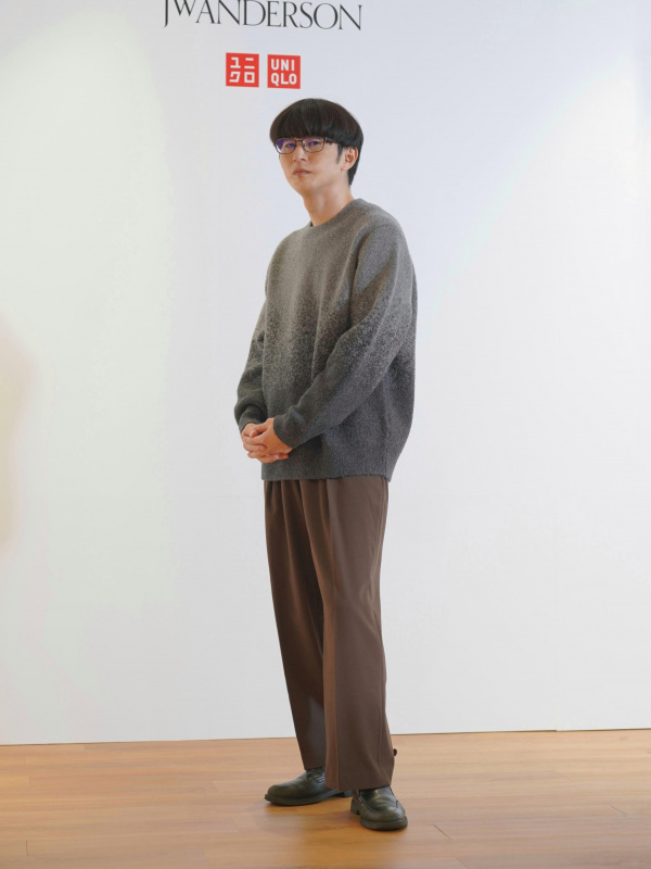 Uniqlo jwa グラデーションニット メンズ ユニクロ オーバーサイズ