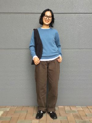 ユニクロ公式 | デニムタックパンツ