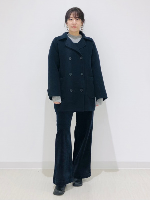 ユニクロ公式 | ダブルフェイスハーフコート