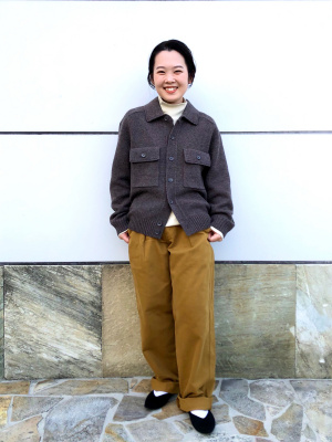 ユニクロ公式 | ラムニットジャケット