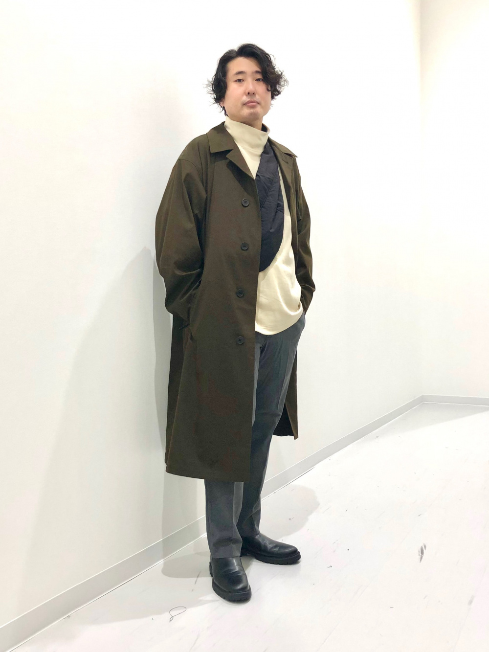 +J ユニクロ 　 カシミヤブレンドオーバーサイズチェスターコート ユニクロ公式 | カシミヤブレンドオーバーサイズチェスターコート