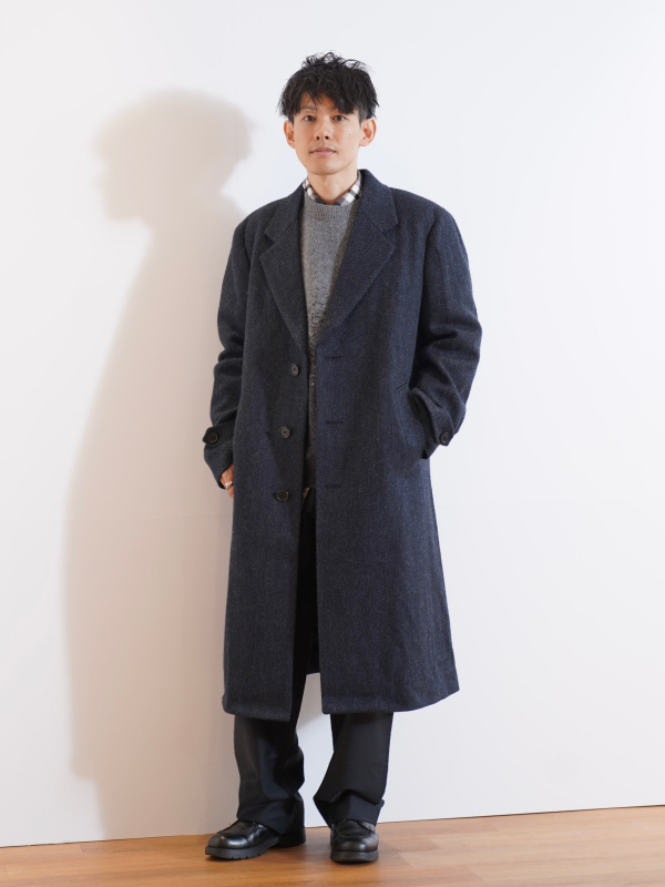 UNIQLO JW ANDERSON チェスターコートブルー S UNIQLO JW ANDERSON チェスターコートブルー S - メルカリ