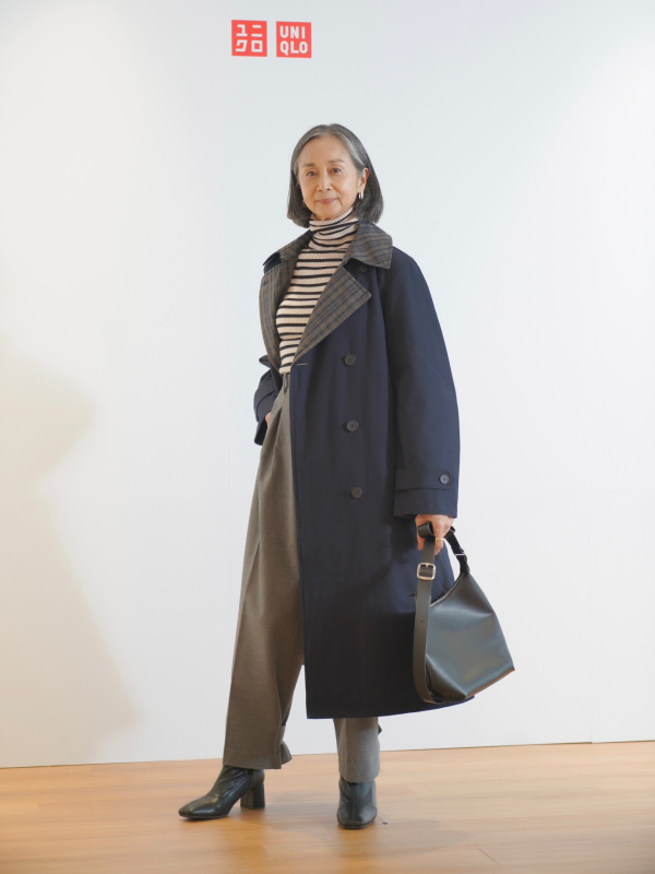 JW ANDERSON UNIQLO トレンチコート ブラック L JW ANDERSON UNIQLO トレンチコート ブラック L