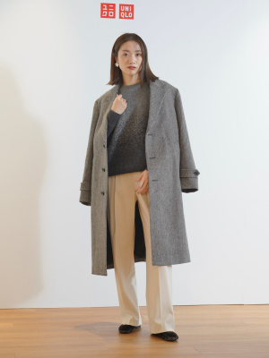 ユニクロ公式 | スフレヤーングラデーションクルーネックセーター ユニクロ公式 | スフレヤーングラデーションクルーネックセーター