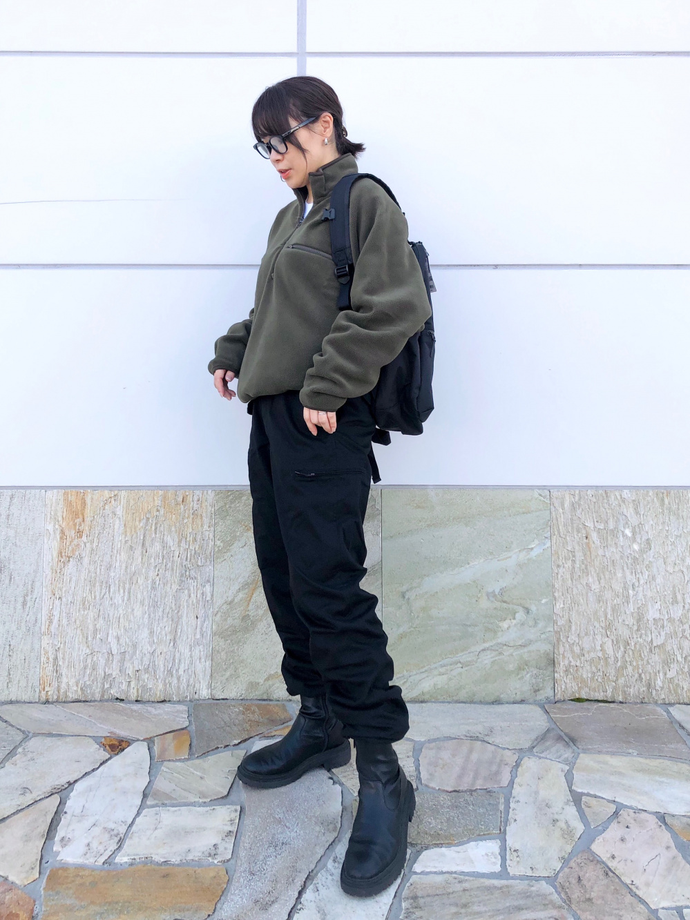 週末お値下げ❗️美品 ボリューム感が可愛いジレ styling GU公式｜大人