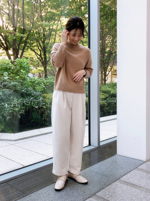 Vince カシミヤ モックネックセーター ユニクロ公式 | カシミヤモックネックセーター