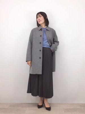 ユニクロ公式 | ダブルフェイスロングコート