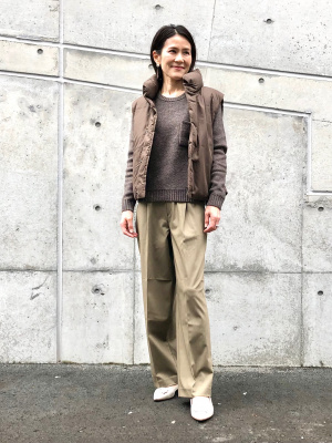 ユニクロ公式 | パフテックノンキルトベスト
