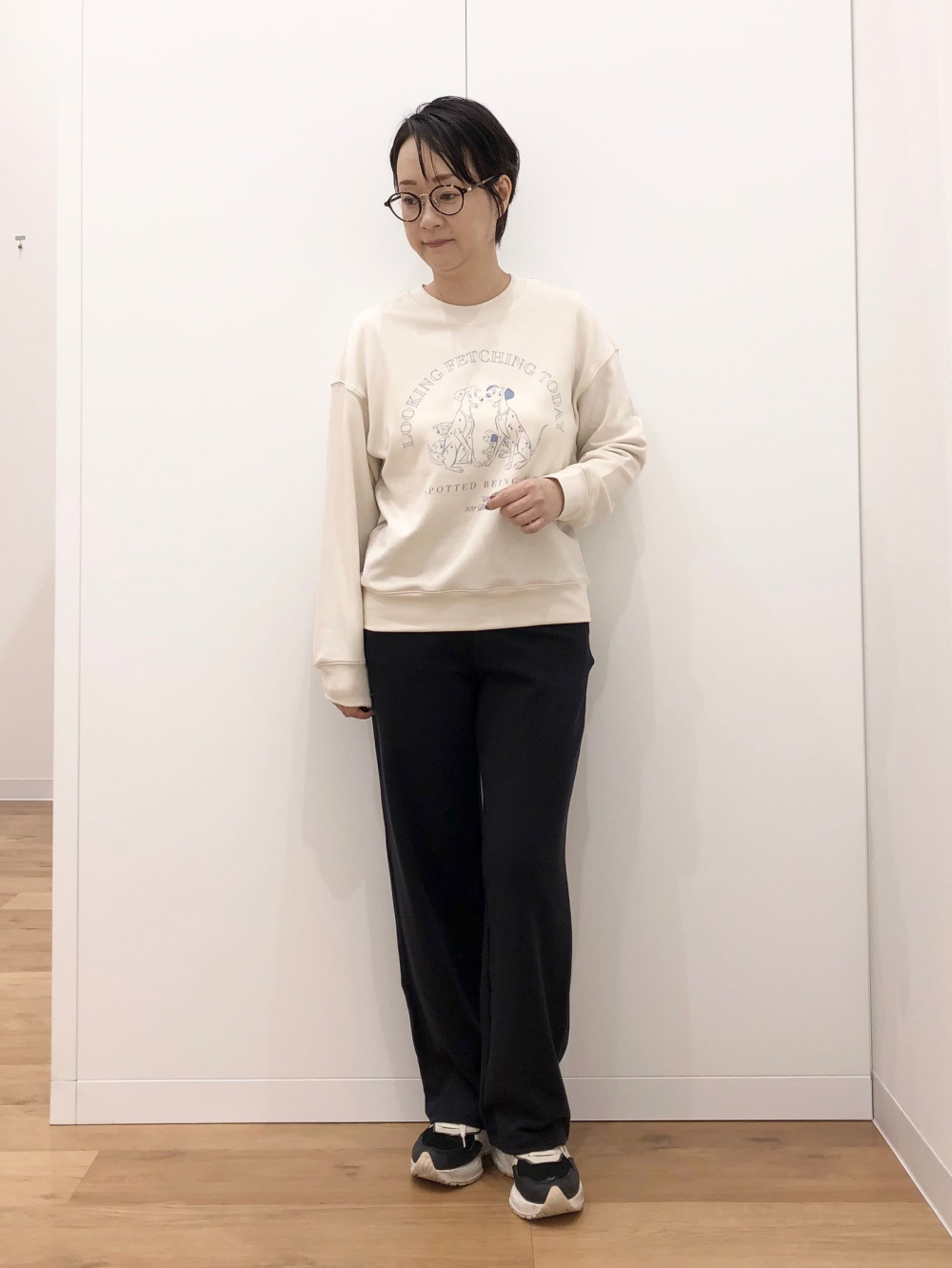 ディズニー コレクション ウルトラストレッチセット」の着用 ディズニー コレクション ウルトラストレッチセット」の着用