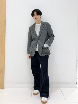 ユニクロ公式 | コーデュロイワイドパンツ