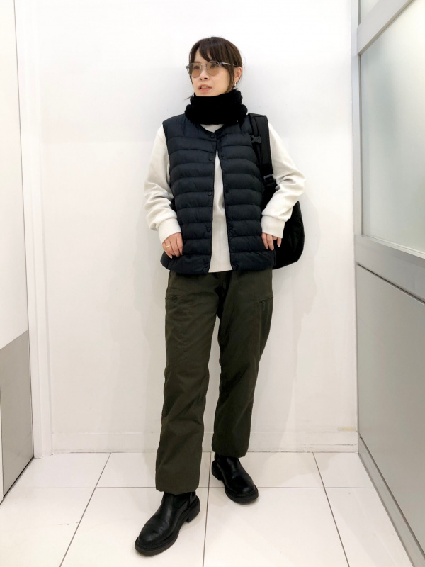 スウェットパンツ、ソフトコットンボーダーラウンドヘムTの