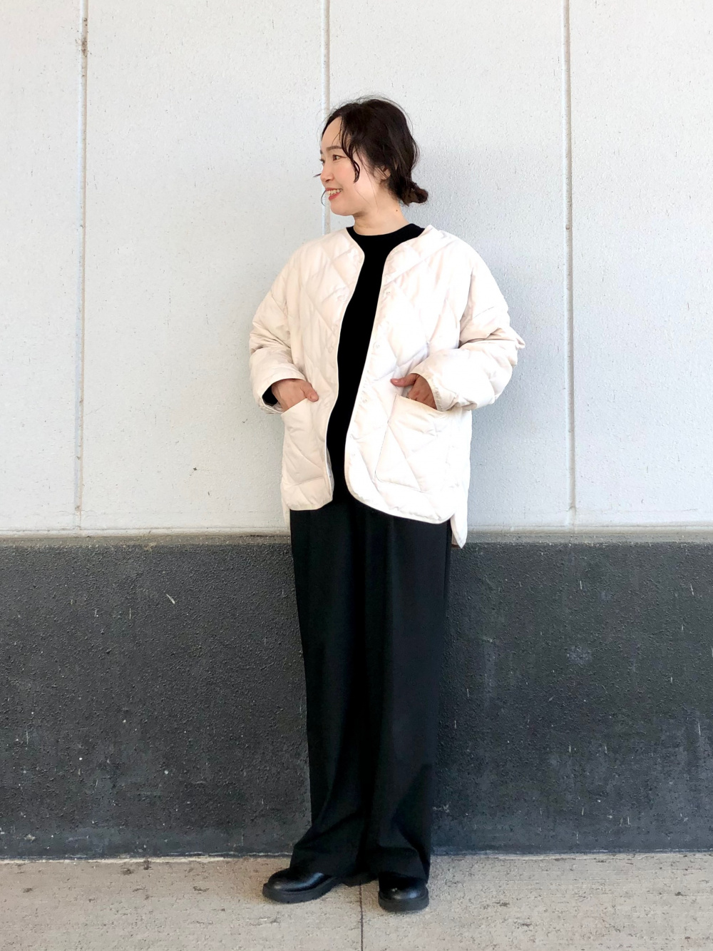 UNIQLO ユニクロ パフテックリラックスジャケット S ナチュラル パフテックリラックスジャケット｜ユニクロの通販｜&mall（アンド