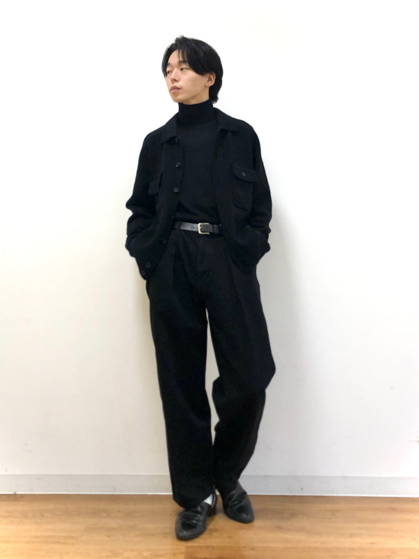 ラムニットジャケットのコーディネート・着用イメージ｜ユニクロ公式