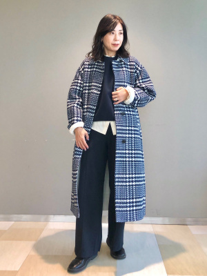 ユニクロ公式 | ウールブレンドロングコート