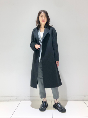 ユニクロ公式 | ダブルフェイスラップコート