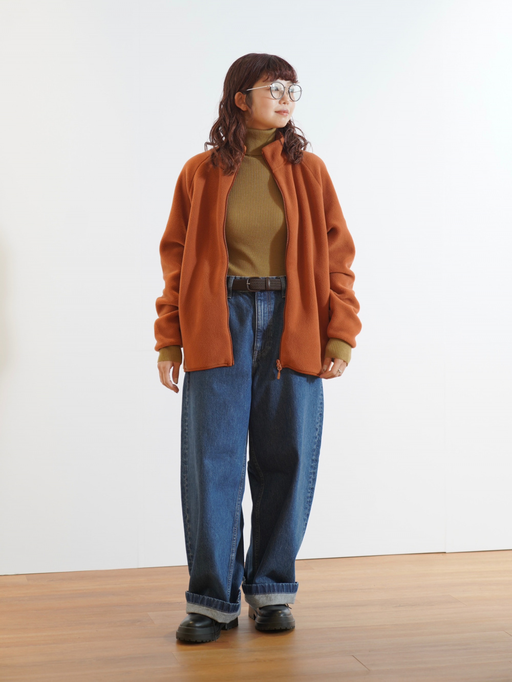 スフレヤーンリブフルジップセーター ユニクロ JWアンダーソン スフレヤーンリブフルジップセーター