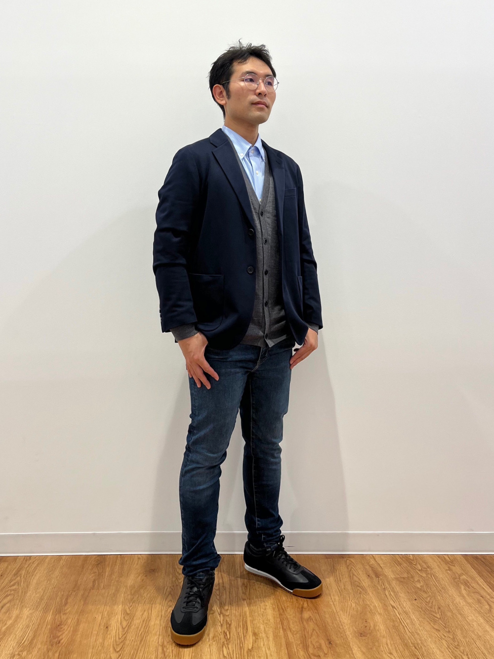 コンフォート2Bジャケット、スマートアンクルパンツ(ウィンドウ コンフォート2Bジャケット、スマートアンクルパンツ(ウィンドウ