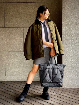 UNIQLO大人気完売ユーティリティ2WAYバッグ UVカットブラインド