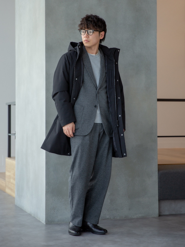 ユニクロ コンフォート2Bジャケット ヘリンボーン S 美品 - メルカリ