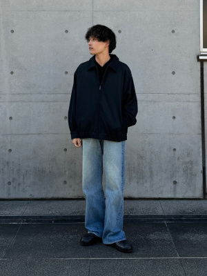 ユニクロ J オーバーサイズブルゾン ユニクロ公式 | ブラッシュドジャージーオーバーサイズブルゾン