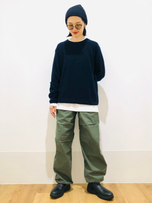 未使用 ユニクロ パラシュートパンツ、グリーンパークスTシャツ ユニクロ公式 | ワイドパラシュートパンツ