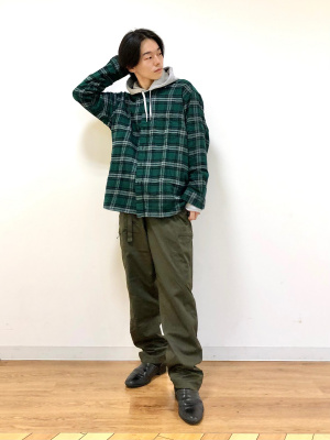 ユニクロ公式 | フランネルシャツ/チェック