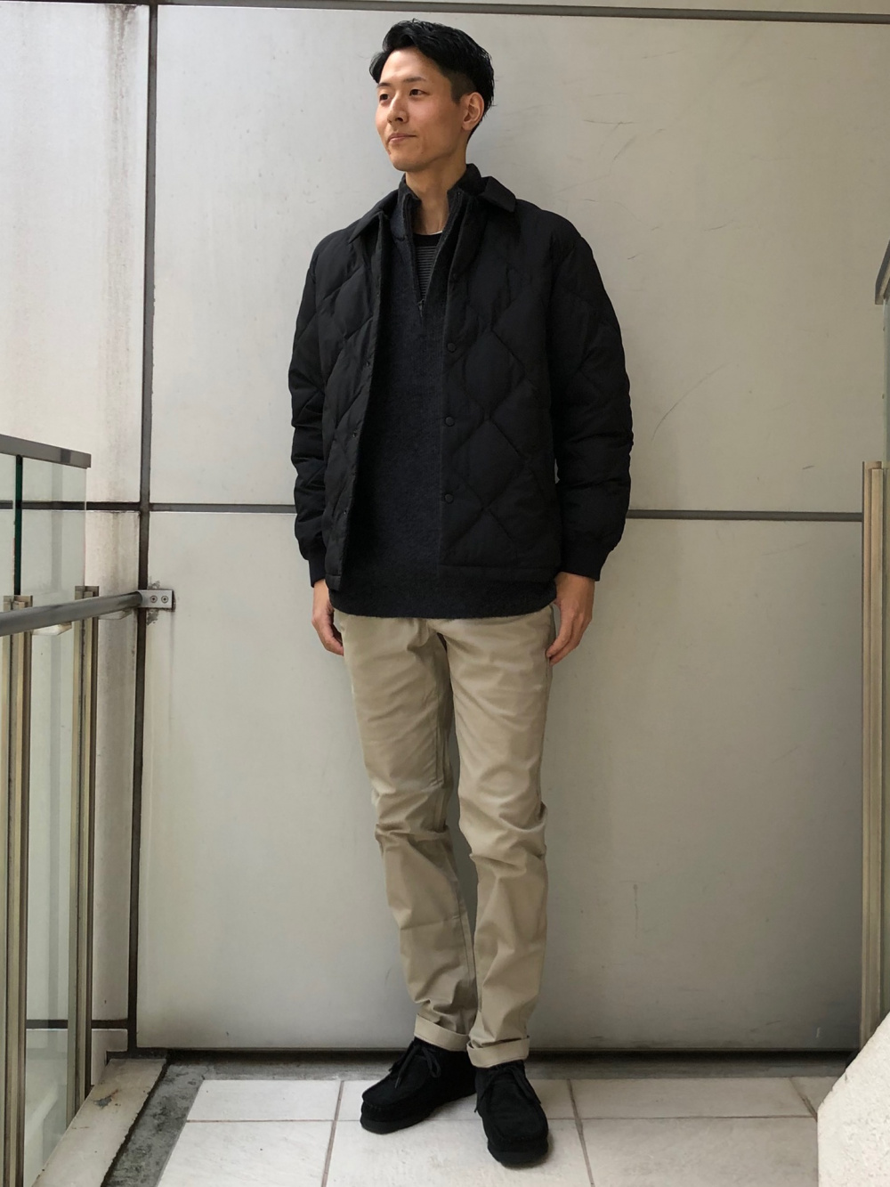 ヒートテックスマートパンツ、パフテックキルティングジャケット」の