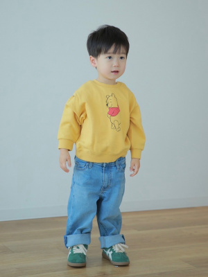 [100cm] Mickeyキョロキョロ♡クリスマススウェット ユニクロ公式 | マジック フォー オール アイコンズスウェットシャツ