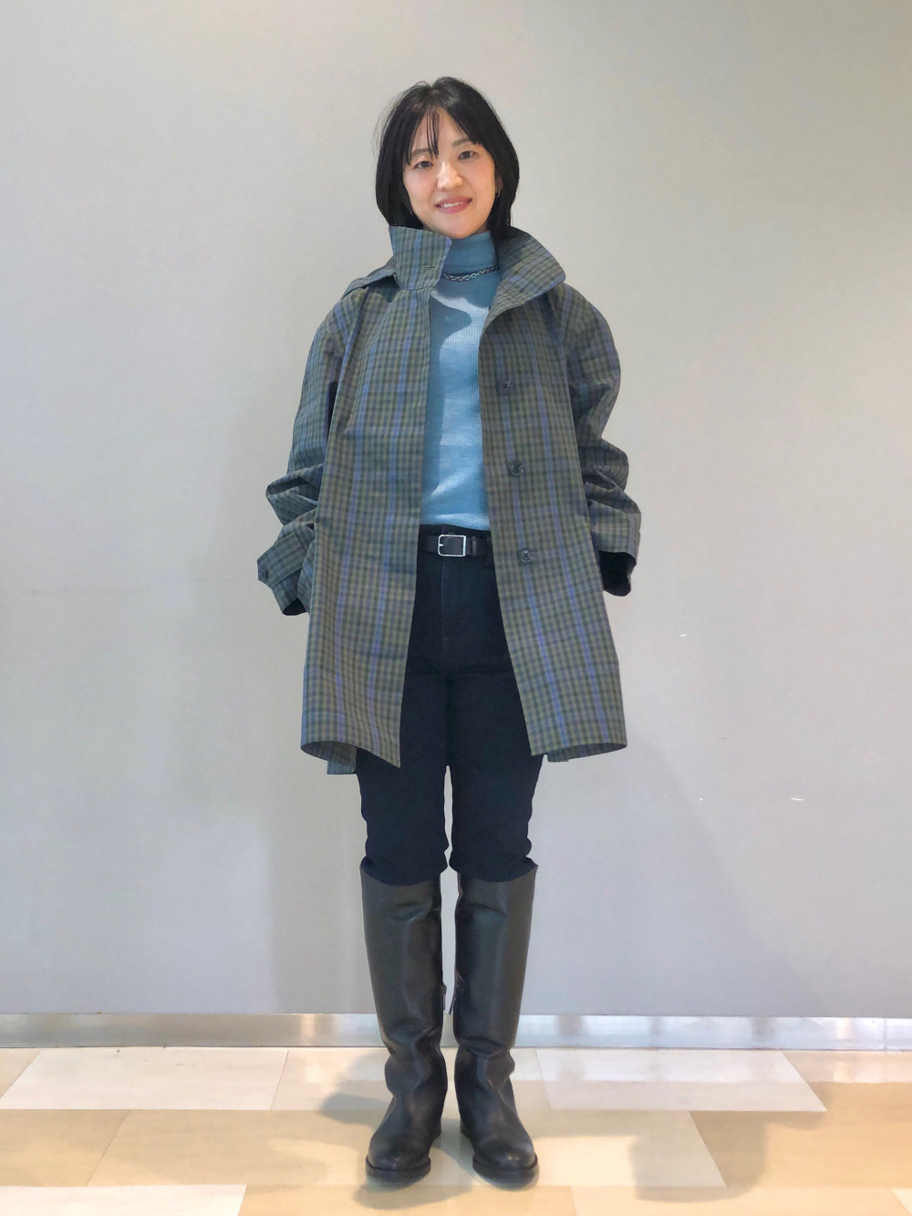 GIRLS 防風アウターフリースショートコート、メリノリブ